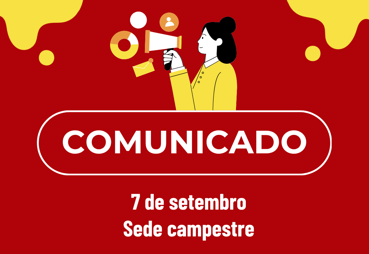 Comunicado – Feriado 7 de setembro